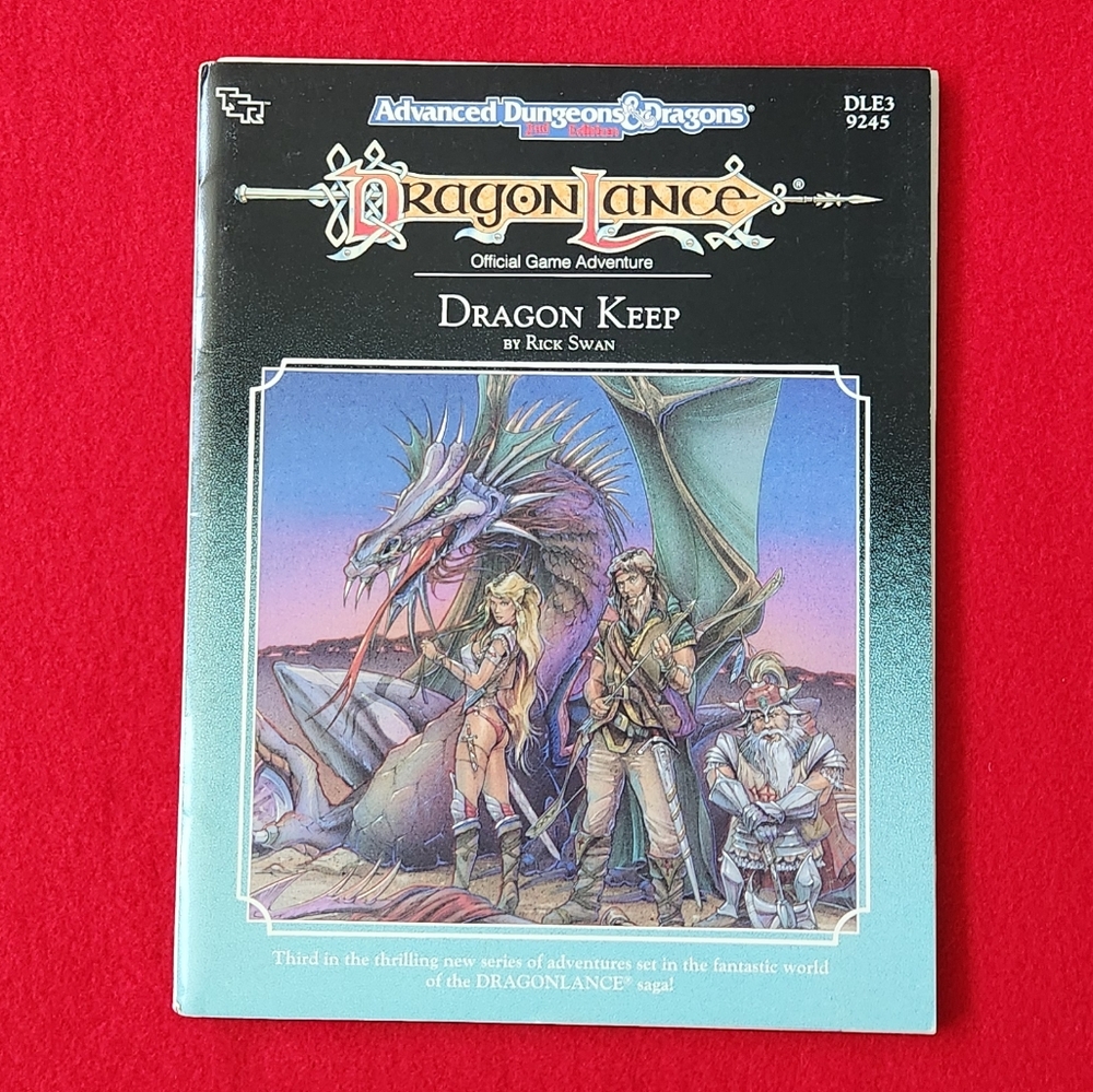 Dragonlance Advanced Dungeons & Dragons Module Adventure Set 1989 - Picture 6 of 14
